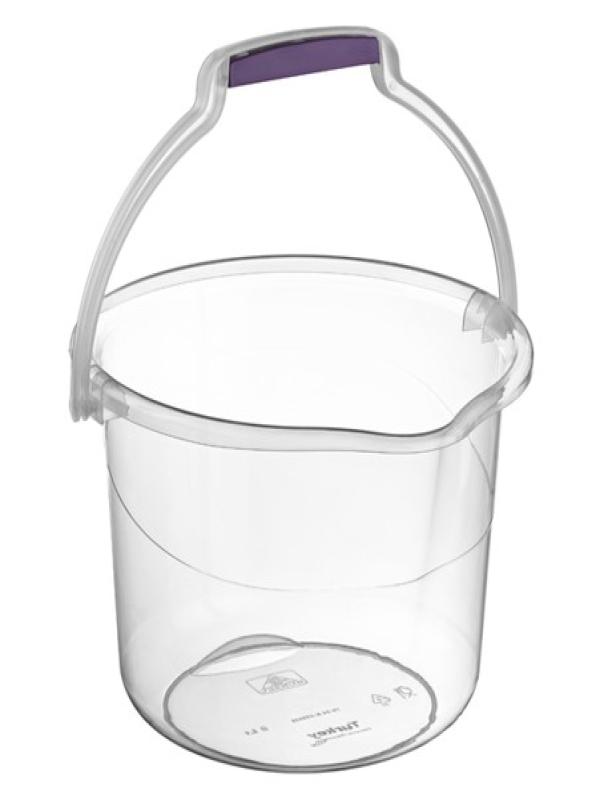 BURSEV TEMİZLİK KOVASI ŞEFFAF 14 LT 2166 92