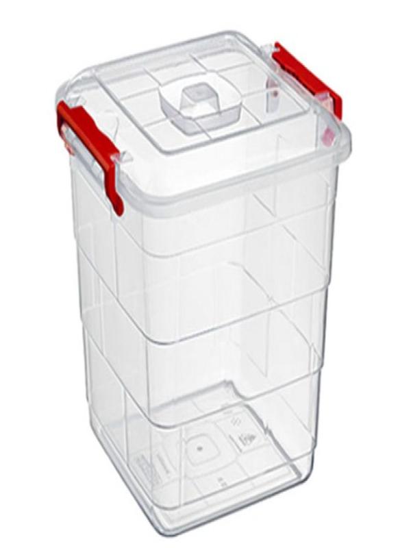 BURSEV TETRİS KARE SAKLAMA KABI 21LT 1152 04