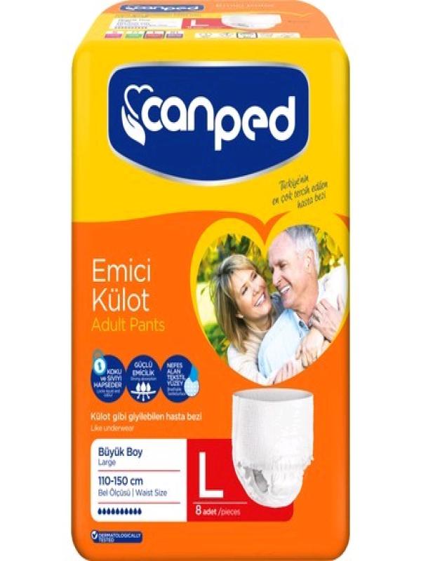 CANPED EMİCİ KÜLOT BÜYÜK 8 Lİ