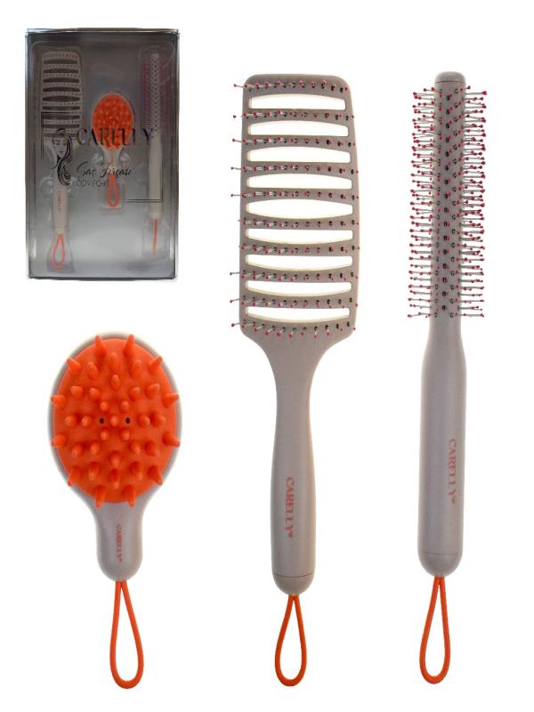 CARELLY SAÇ FIRÇA COMFORT 3 LÜ SET CR-0641