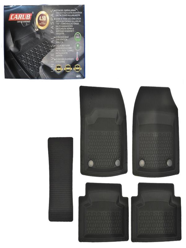 CARUB PASPAS 4.5 D DERİN HAVUZLU 5 PRC SİYAH 500 90 10