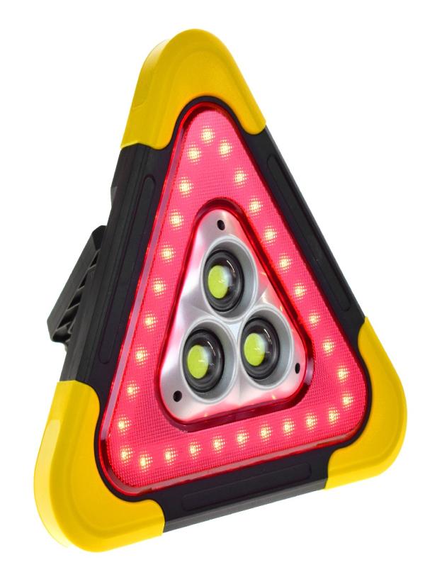 CARUB ÜÇGEN İKAZ REFLEKTÖRÜ GÜNEŞ ENERJİLİ 5 FONKSİYON 450 21 07