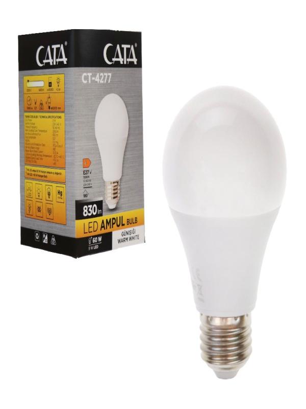 CATA CT-4277G 9W LED AMPUL GÜNIŞIĞI E-27
