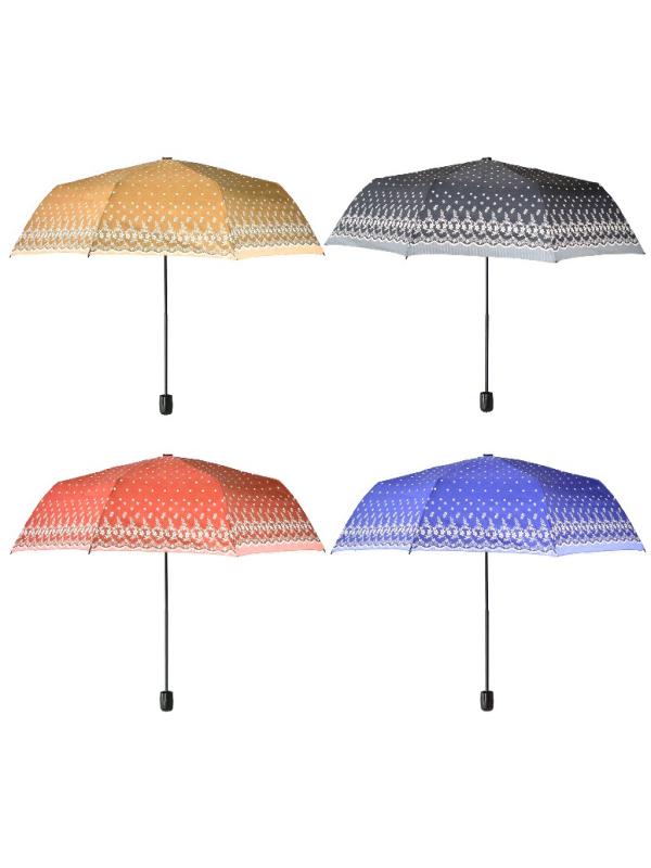 CCL 8 TELLİ DESENLİ BAYAN ŞEMSİYE 103-G