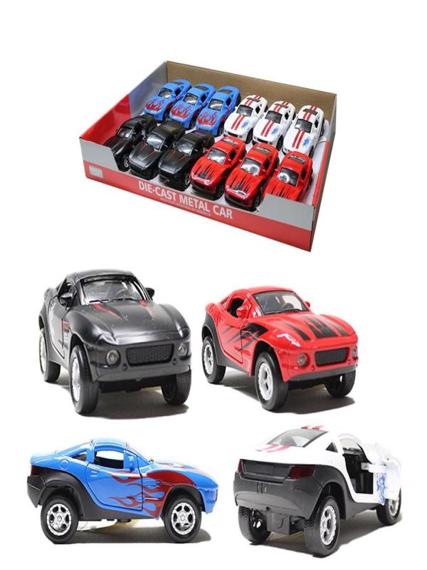 ÇEK BIRAK SESLİ IŞIKLI METAL ARABA FY6148-12D