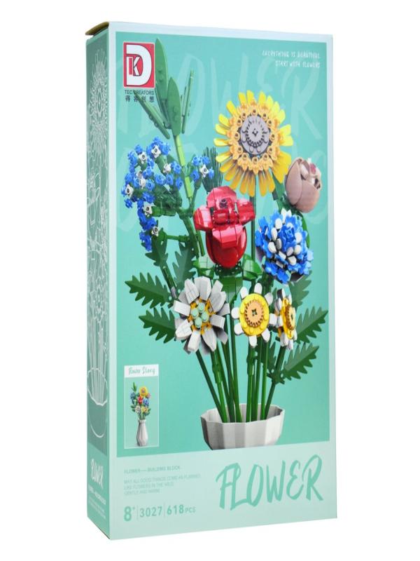 ÇİÇEK LEGO 600 PARÇA 3027