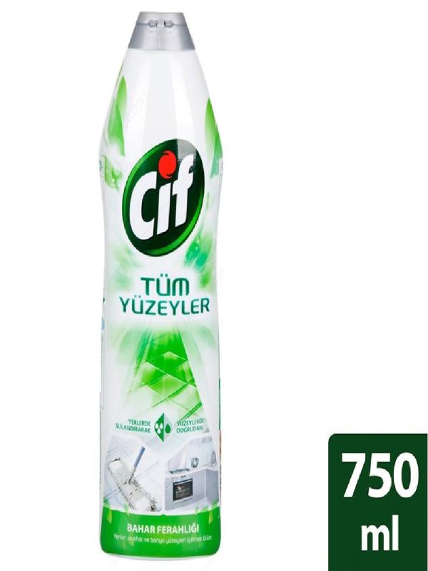 CİF TÜM YÜZEYLER 750ML JEL BAHAR FERAHLIĞI