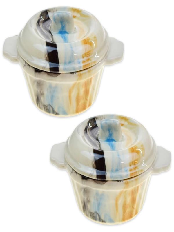 ÇİFTÇİLER EBRULİ KAPAKLI TENCERE 2 Lİ