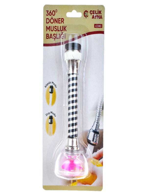 ÇLK FIRFIRLI PLS HORTUMLU MUSLUK BAŞLIK BÜYÜK 30169