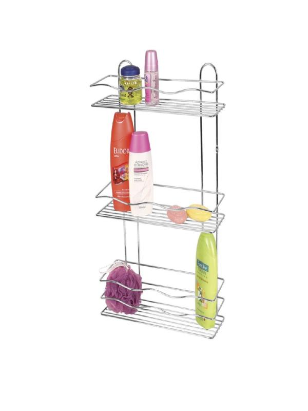 ÇLK KROM BANYO RAFI 3LÜ 694