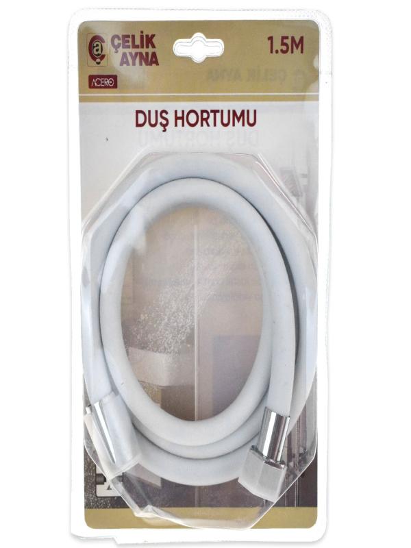 ÇLK PREMİUM SİLİKON DUŞ HORTUMU BEYAZ 30198