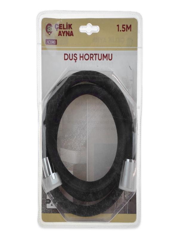 ÇLK PREMİUM SİLİKON DUŞ HORTUMU SİYAH 30200