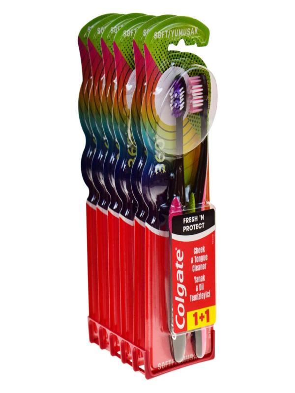 COLGATE DİL YANAK TEMİZLEYİCİ 1+1 DİŞ FIRÇA