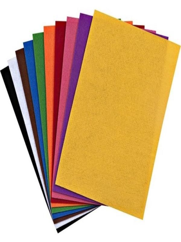 ÇOOK DÜZ A4 10 RENK KEÇE 20*30CM