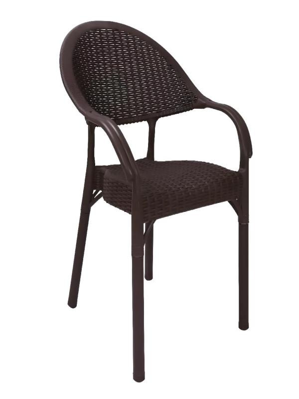 DAYSTONE BAMBU KOLLU SANDALYE KAHVE (PASİFİK)