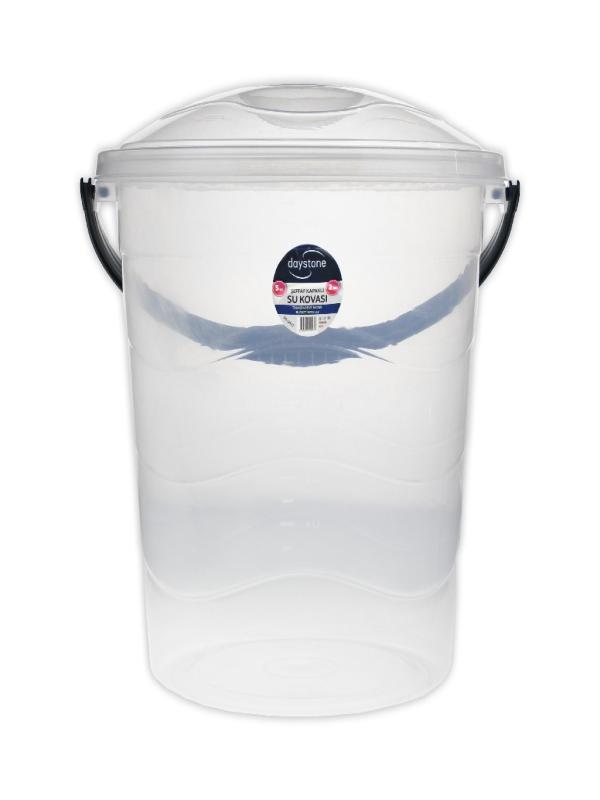 DAYSTONE KAPAKLI SU KOVASI ŞEFFAF 5 LT NO:2 DS-2972