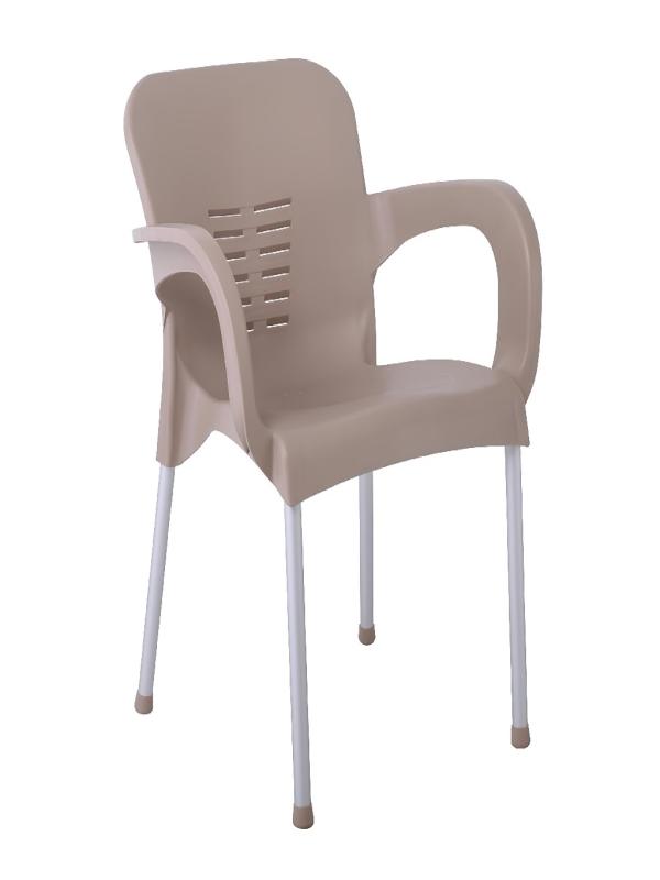 DAYSTONE SULTAN METAL AYAK SANDALYE KAPİÇİNO (EYFEL)