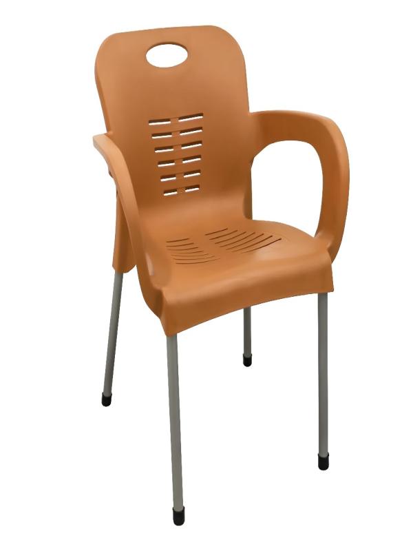 DAYSTONE SULTAN METAL AYAK SANDALYE TEAK (EYFEL)