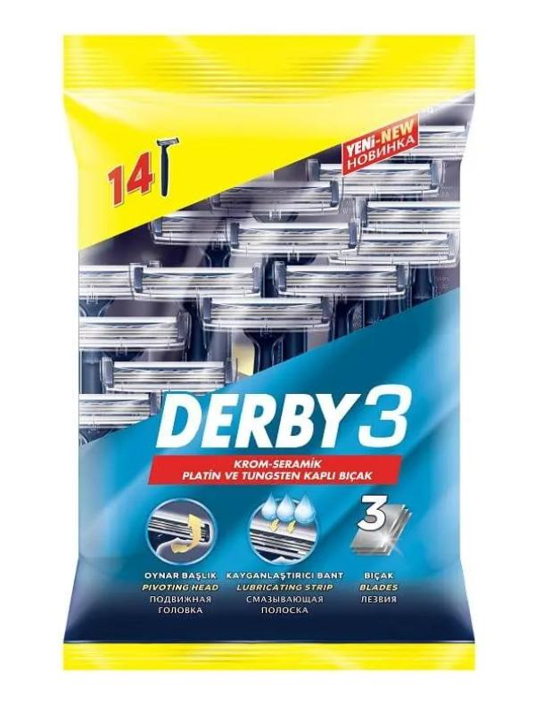 DERBY 3 BIÇAK 14 LÜ POŞET