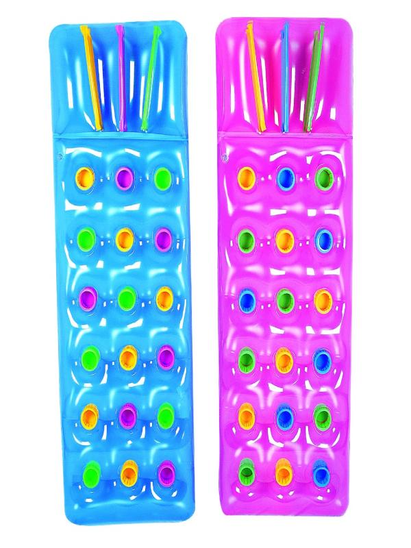 DİK YASTIKLI BARDAKLI YATAK 188*71 CM BESTWAY 43014