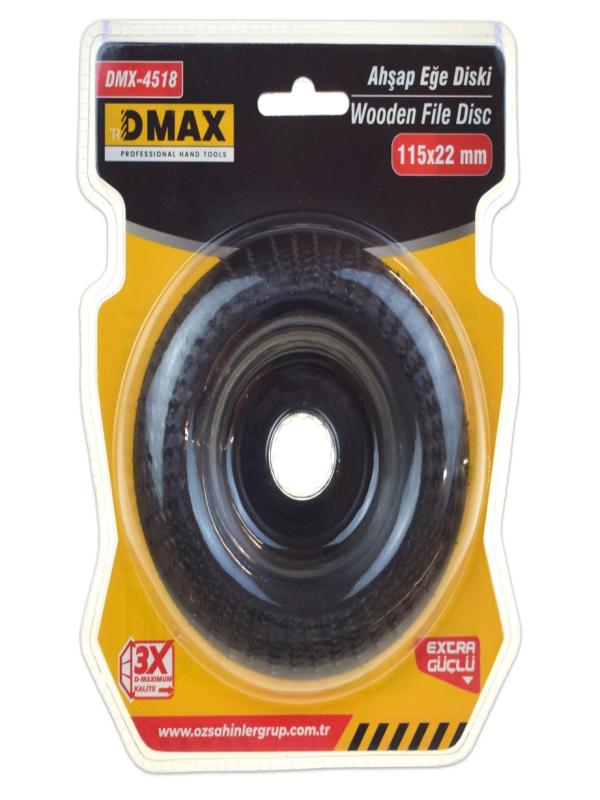 DMAX AHŞAP EĞE DİSK 115*22 MM 4518