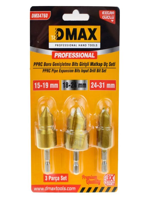 DMAX BORU GENİŞLETME VE DELME UCU SETİ DMAX-4760