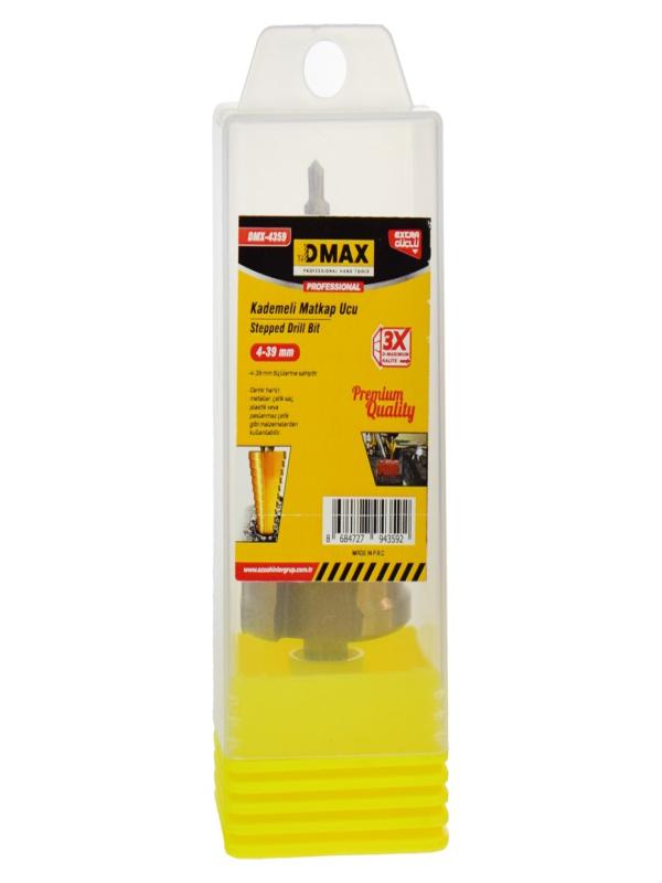 DMAX KADEMELİ MATKAP UCU 4-39 DMX-4359