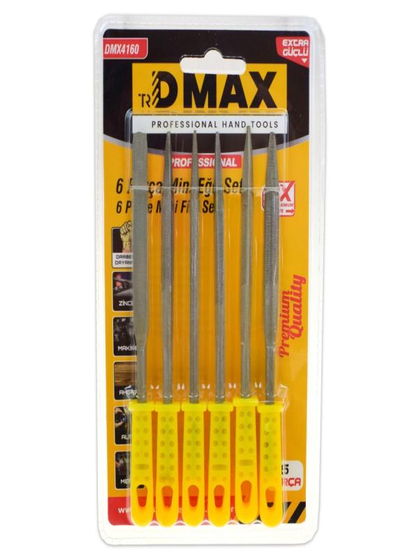 DMAX MİNİ EĞE SETİ 6 PRÇ DMX-4160