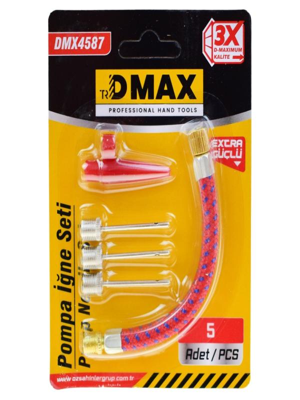DMAX POMPA İĞNE SETİ 5 PRÇ DMX-4587