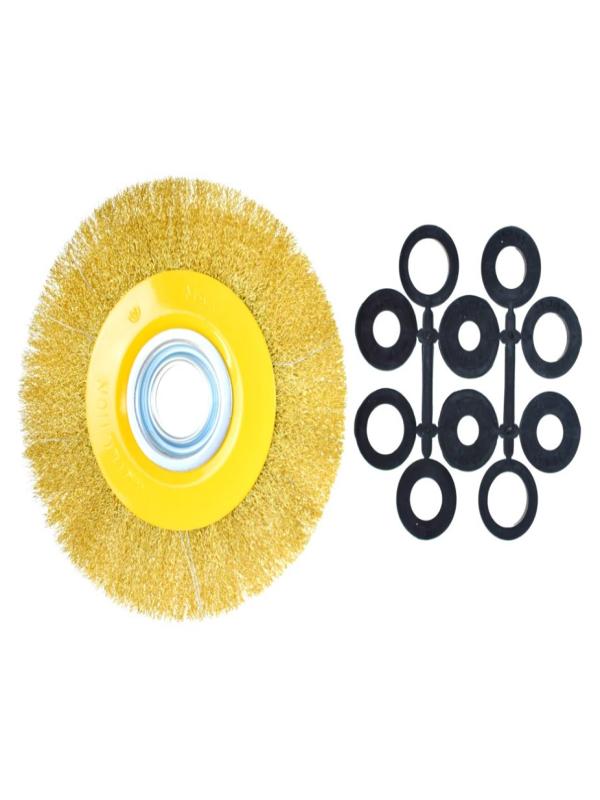 DMAX SAÇAKLI DAİRESEL FIRÇA 200 MM 4080