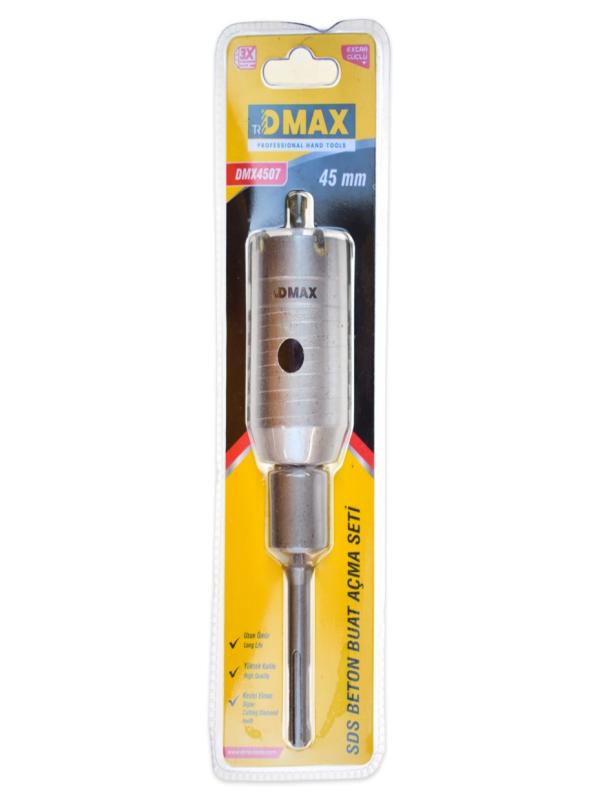 DMAX SDS BETON BUAT AÇMA SETİ 45MM DMAX-4507