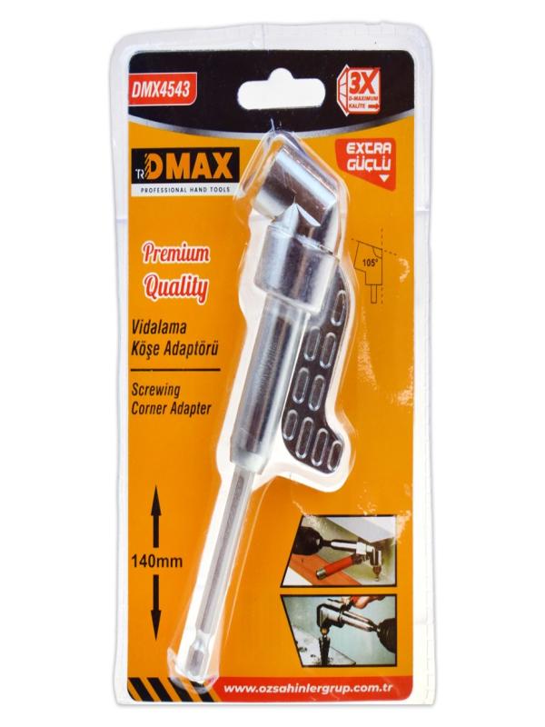 DMAX VİDALAMA KÖŞE ADAPTÖRÜ 140MM DMX-4543