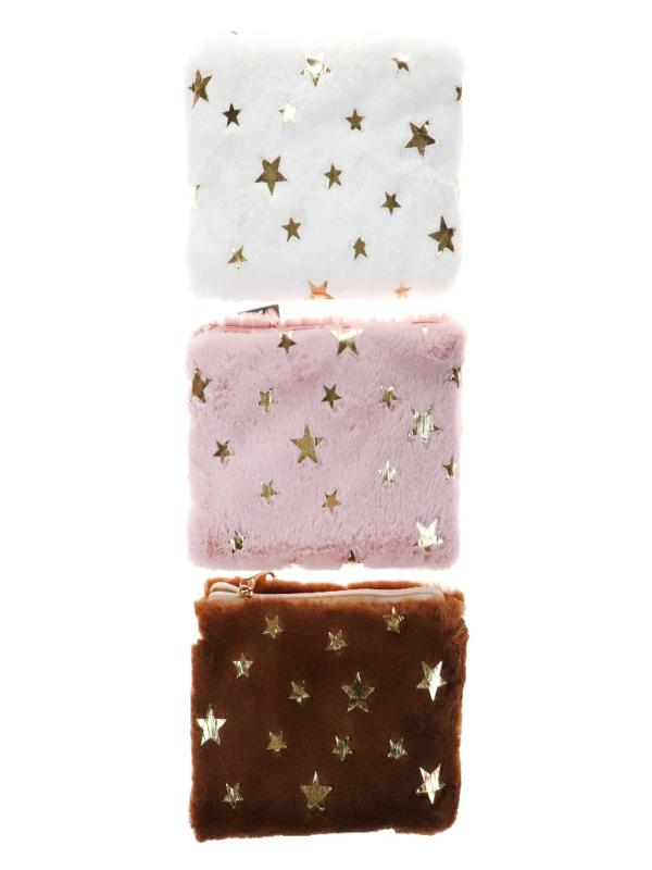 DOLPHIN PELUŞ YALDIZLI GENİŞ KALEM ÇANTASI PC-631