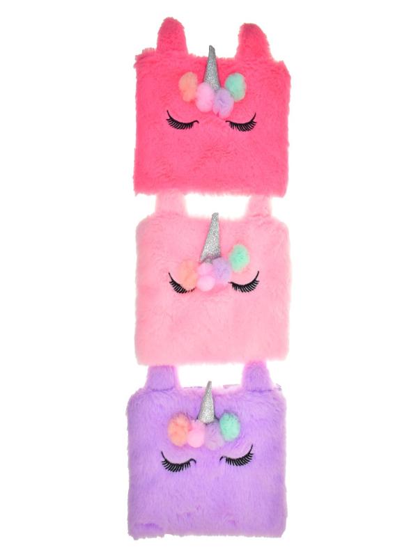 DOLPHIN UNİCORN PELUŞ KALEM ÇANTASI PC-1840