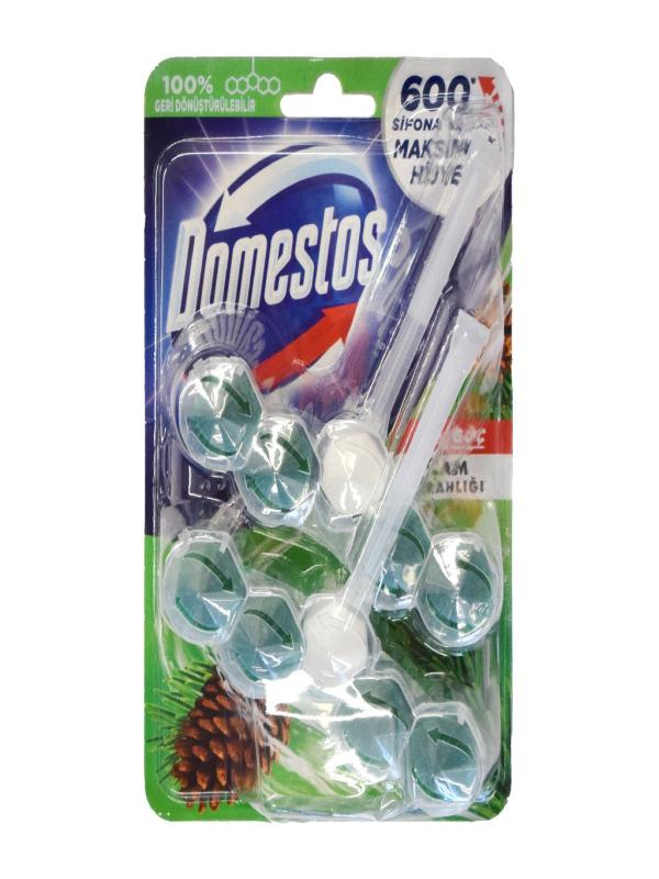 DOMESTOS WC BLOK 5 Lİ GÜÇ İKİLİ ÇAM FERAHLIĞI 100 GR