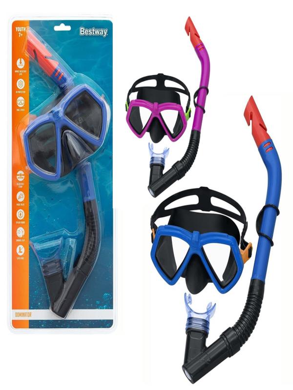 DOMINATOR MASKE VE ŞNORKEL SET 24070 BESTWAY