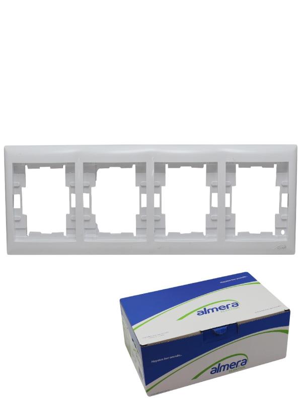 DÖRTLÜ ÇERÇEVE BUZ BEYAZ+BUZ BEYAZ