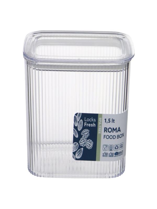DÜNYA PLS ROMA FOOD BOX SAKLAMA KABI 1500ML 32002