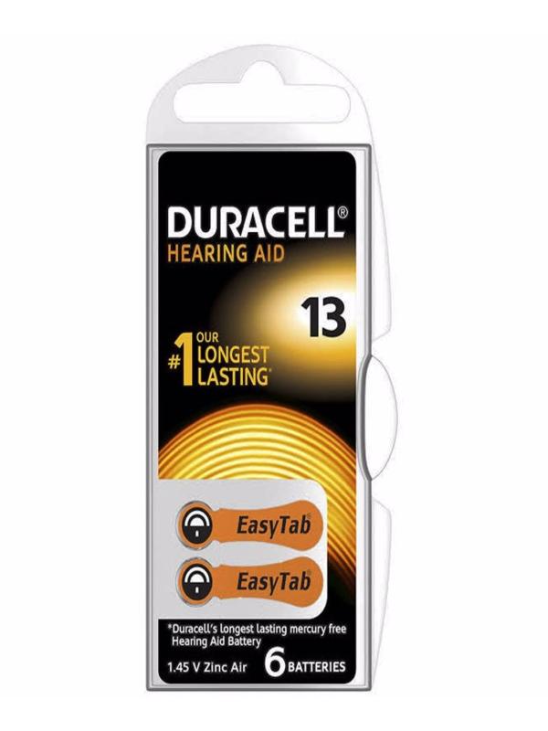 DURACELL ACTIVAIR 13 6LI KULAKLIK PİLİ
