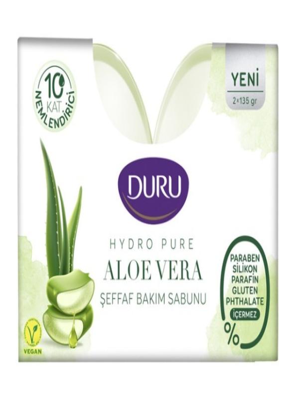 DURU HYDRO PURE 2*135GR ALOEVERA