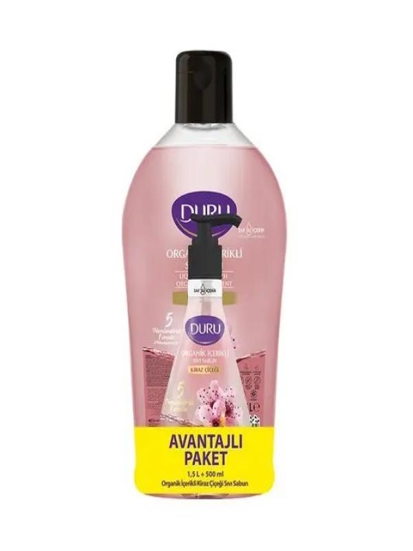 DURU SIVI SABUN KİRAZ ÇİÇEĞİ (1500ML+500ML)*6
