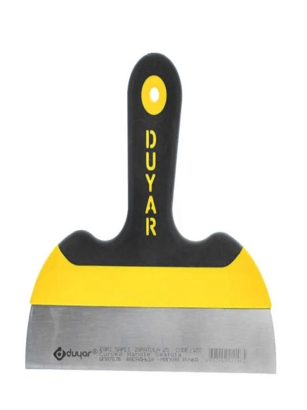DUYAR EĞRİ PLASTİK SAPLI ISPATULA 20CM 121