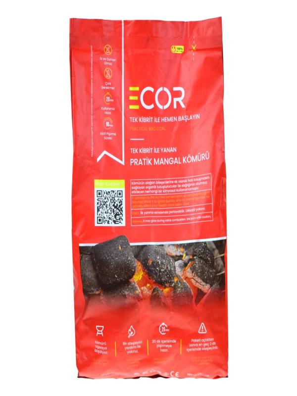 ECOR PRATİK MANGAL KÖMÜRÜ 1.5 KG