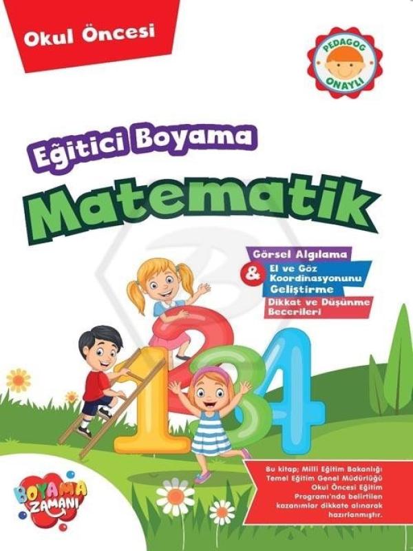 EĞİTİCİ BOYAMA KİTABI - MATEMATİK