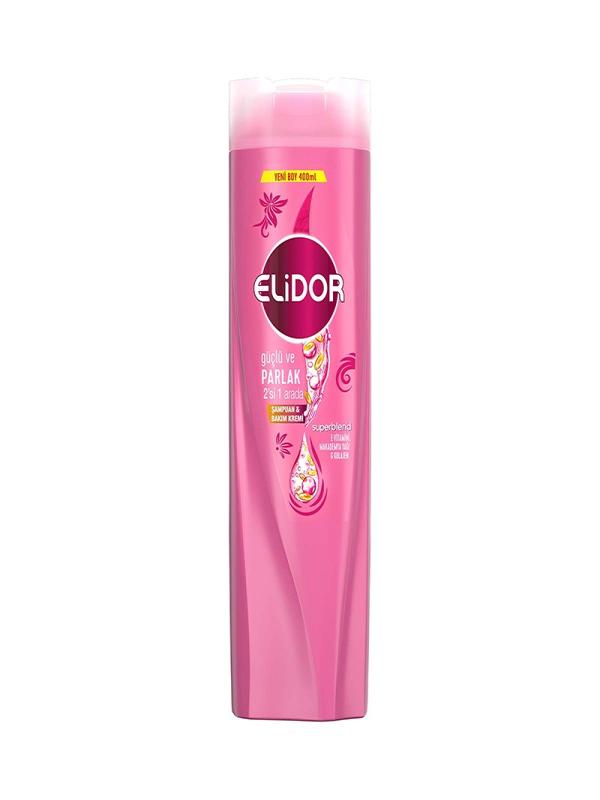 ELİDOR 400ML ŞAMP. GÜÇLÜ VE PARLAK 2Sİ 1 ARADA