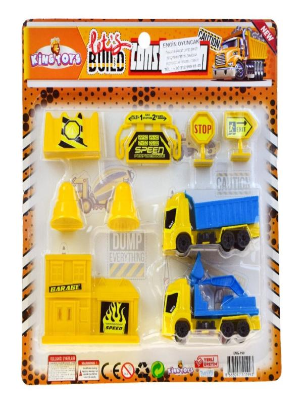 ENG İTFAİYE İŞ MAKİNASI ARAÇ SETİ 119