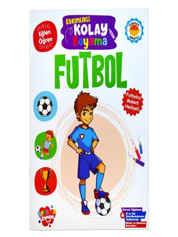ETKİNLİKLİ KOLAY BOYAMA - FUTBOL