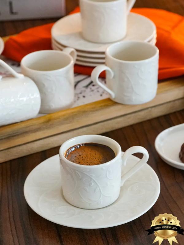 FARİKA BAHAR 12 PRÇ YALIN KAHVE FİNCAN TAKIMI