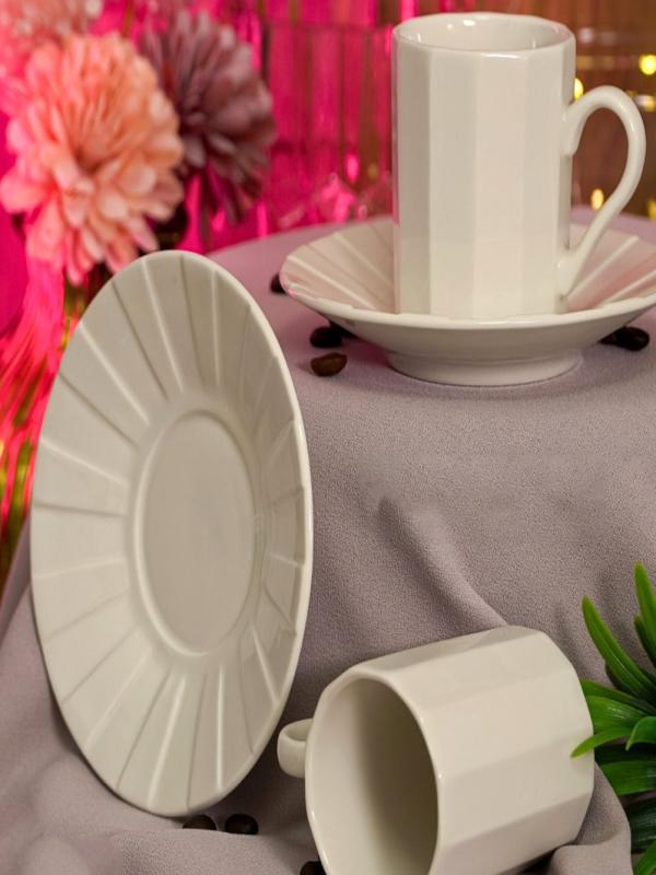 FARİKA ZÜMRÜT 12 PRÇ YALIN KAHVE FİNCAN TAKIMI