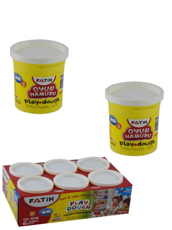 FATİH TEK RENK OYUN HAMURU BEYAZ
